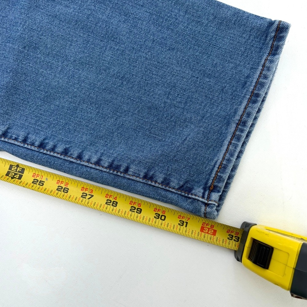 Levis Ribcage Straight High Rise Jeans Medium Wash Blue 79078-0017 W29 L32 - Picture 7 of 8